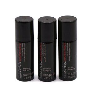 Sebastian Shaper Fierce‎ Hairspray 1.5 oz Travel Size 3-Pack NEW